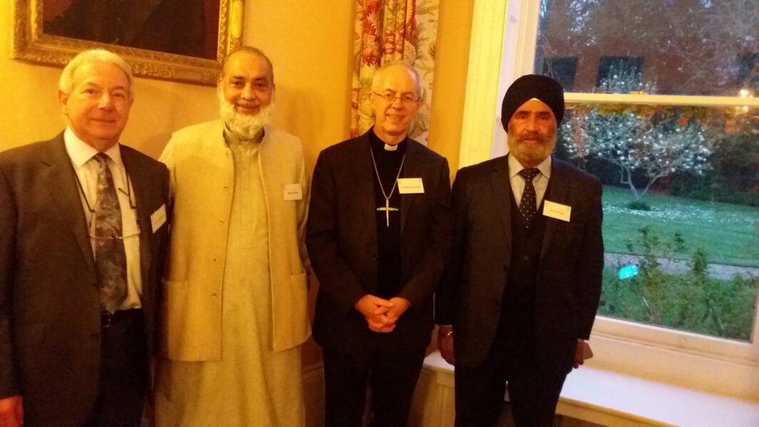 Peterborough Liberal Jewish Community with Archbishop of Canterbury