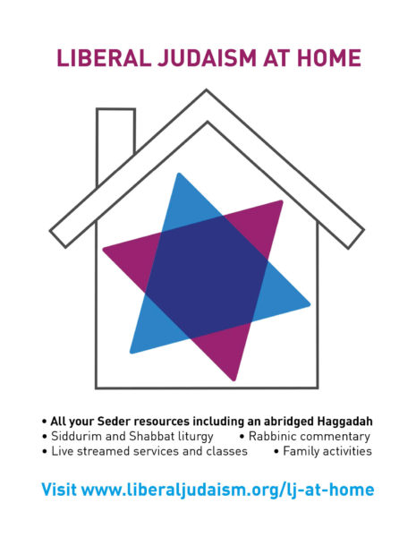 Liberal Judaism at Home Advert