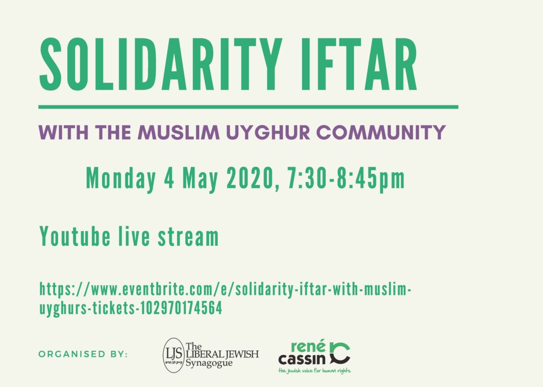 Solidarity Iftar with Muslim Uyghurs