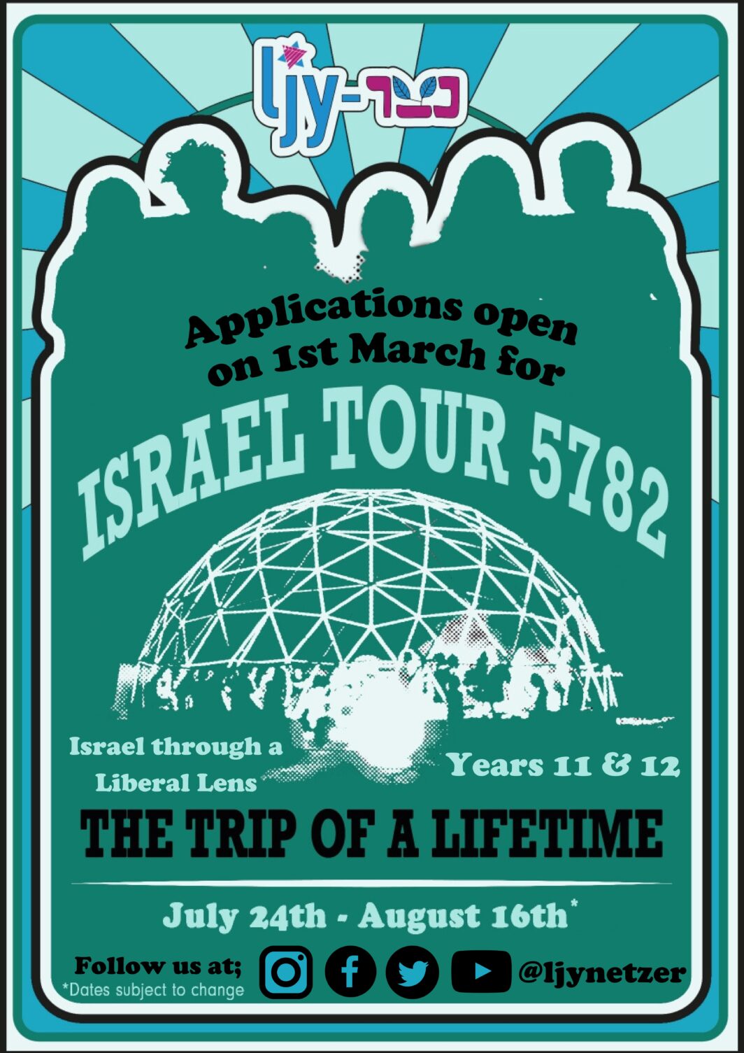 LJY-Netzer Israel Tour Poster