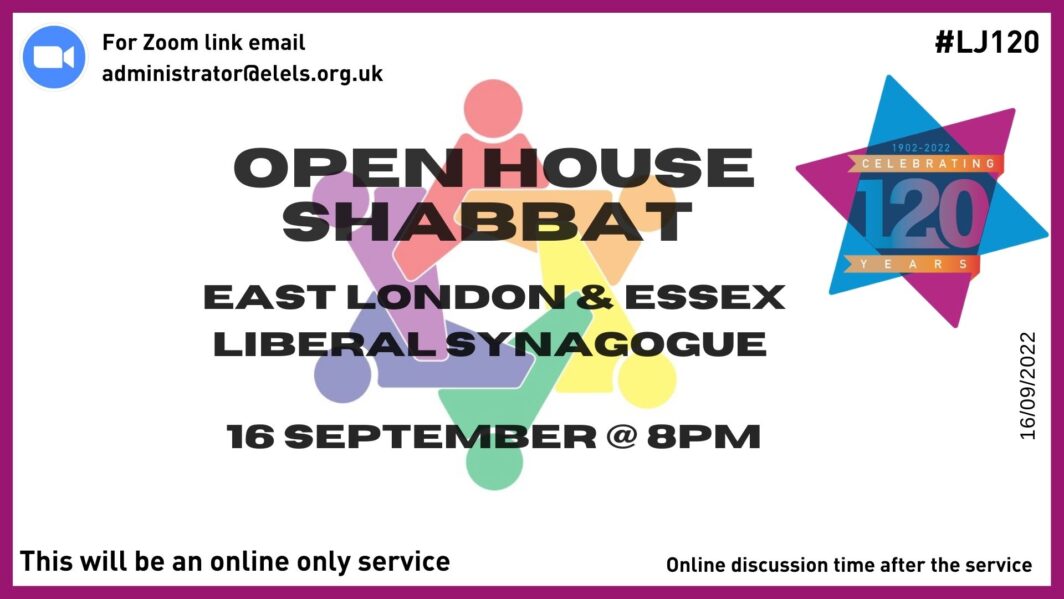 ELELS Open House Shabbat