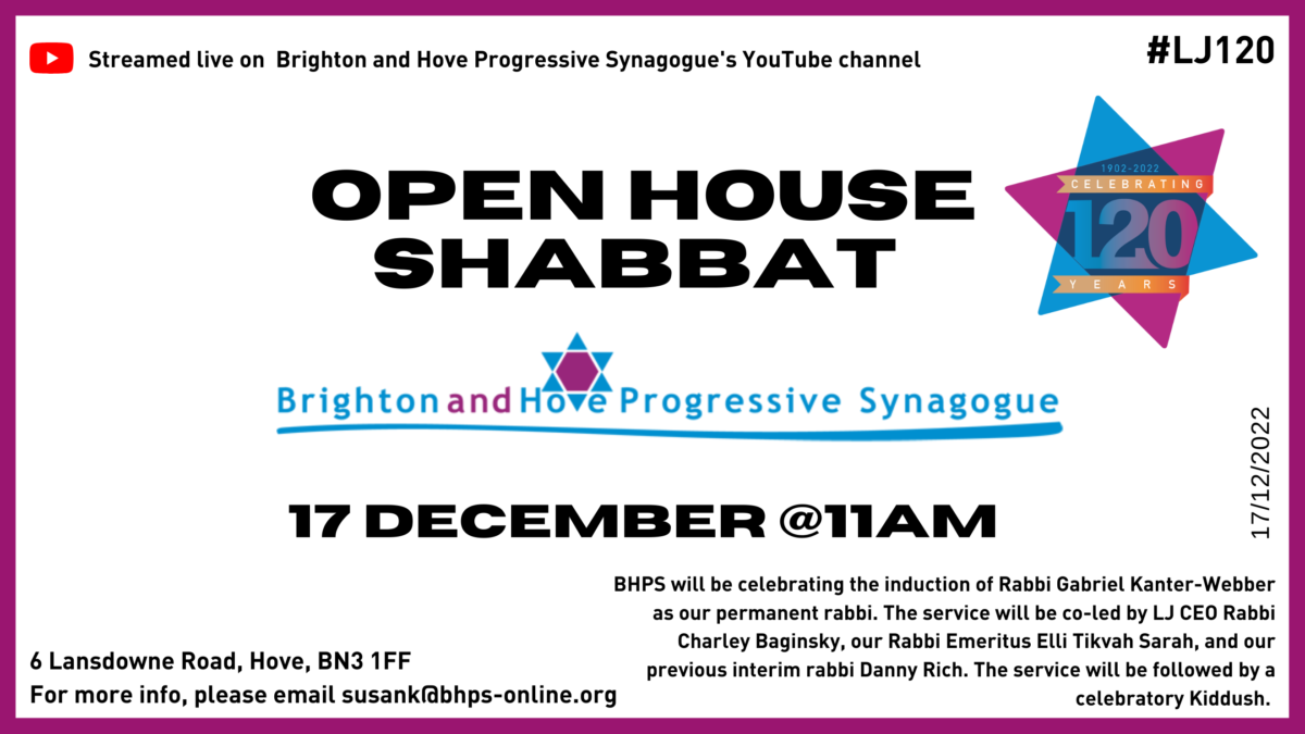 Brighton Open House Shabbat