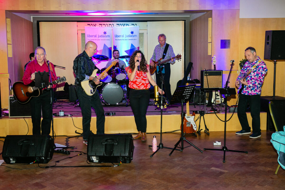 The Friday Night Rock band entertained guests with hits from through the decades