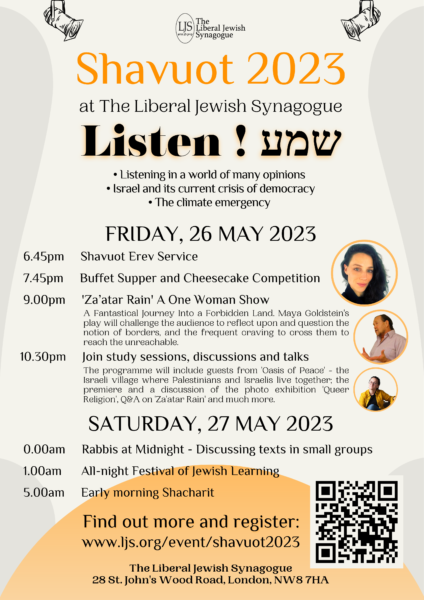 Shavuot 2023 at the LJS