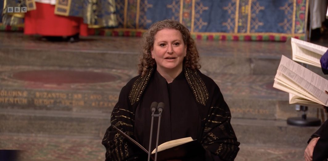 Rabbi Debbie Young-Somers at the Commonwealth Day Service of Celebration