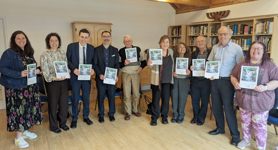 Radlett members enjoy the Shacharit in the Shire service