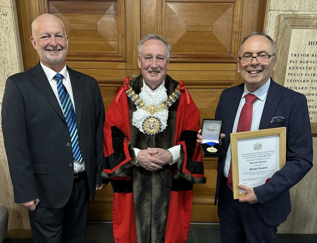 Mike, Gary and the Mayor of Southend