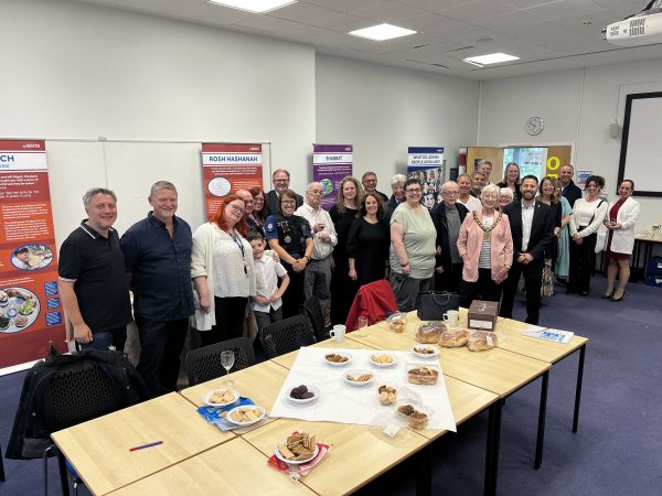 Guests at Jewish Living Exhibition Essex launch event