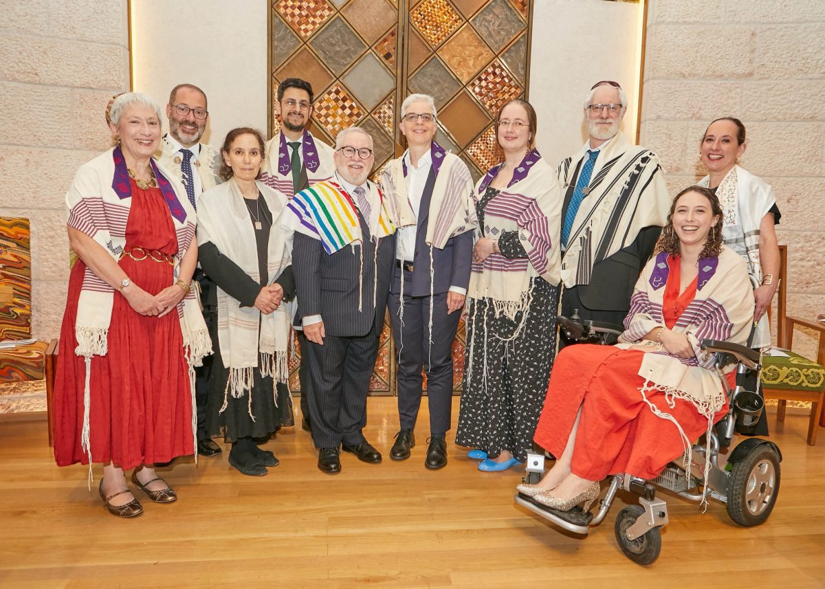 Rabbi Nicola Feuchtwang, Rabbi Josh Levy, Rabbi Alexandra Wright, Rabbi Matthew Turchin, Rabbi Mark Solomon, Rabbi Martina Loreggian, Rabbi Eleanor Davis, Rabbi Danny Smith, Rabbi Daisy Bogod and Rabbi Charley Baginsky