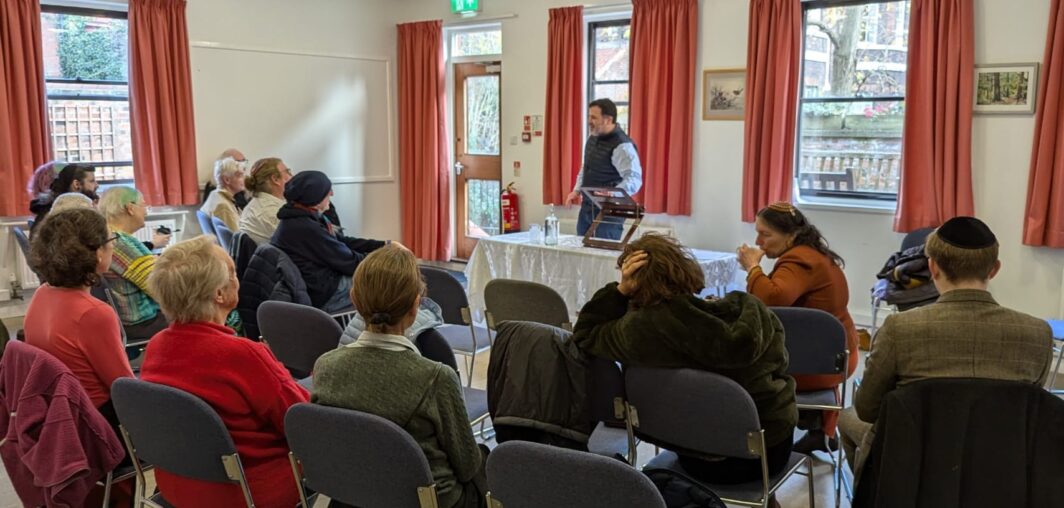 Mitzvah Day CEO Stuart Diamond speaks to York Liberal Jewish Community